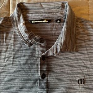 Travis Mathew Gray Polo Shirt